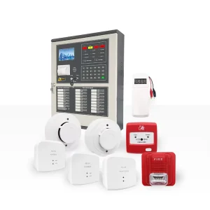 2 Loops Addressable Fire Alarm Control Panel 16 Zones Fire Alarm Control Panels Firefighting Equipment System