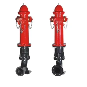 2 Ways Fire Hydrant with Valves Bs336 Pillar Type Fire Hydrants