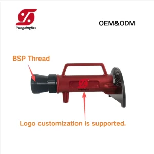2.5″ Waterwall Fire Shield Water Curtain Nozzle with Water Channels Fire Sprinkler Flexible Hose for Fire Protection