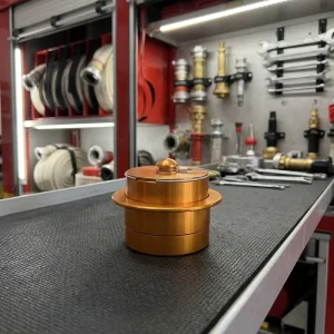 2.5inch Aluminum Male Machino Adaptor Hydrant Cap Firefighting Equipment Accessory
