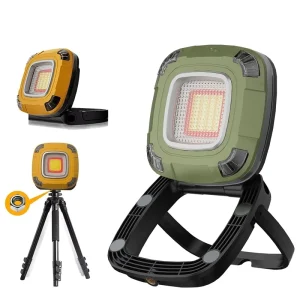 2000 Lumen Road Use Work Light G500 LED Magnetic 1 4” Bracket Hole Camping Repair Lantern Warning Emergency Rechargeable IP44