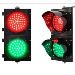 200mm Factory Customized RED YELLOW GREEN TRAFFIC Full Screen DISPLAY Multicolor Road Safety Signal Light