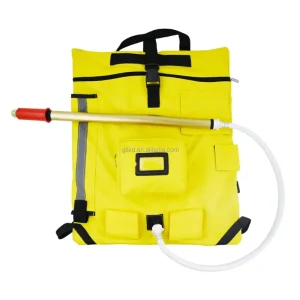 20L Yellow Waterproof PVC Wildland Fire Pump Backpack Firefighting Equipment Accessory 100 120ml Per Time