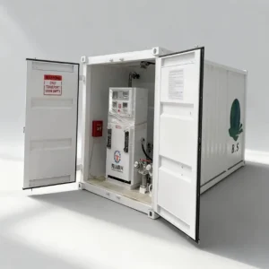 20ft 30000Liters Gasoline Fuel Tank Mobile Gas Station Portable Filling Station Container Fuel Station