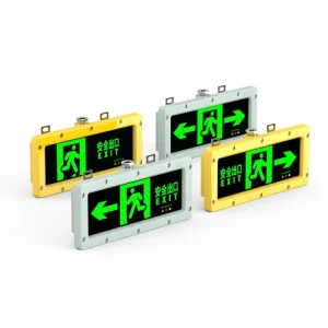 220V LED Explosion Proof Emergency Light Exit Sign Lighting