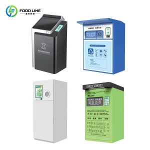 24 Hours Auto Open Smart Garbage Recycling Station