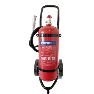 25KG Trolley Dry Powder Fire Extinguisher Fire Safety Equipment ISO9001 CE Certified