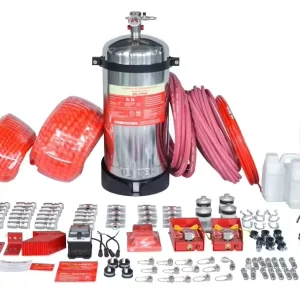25L Foam Stainless Steel 304 CE Certified PRI SAFETY VFS-25P Automatic Fire Suppression System for Vehiclel Engine Room