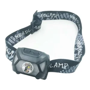 3*AAA Battery Operated Super Bright White Light+red Light+green Light Headlamp Headlight Flashlight with Adjustable Headband