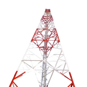 3 Legged Angular Steel Tower Triangular Wireless Communication Tower with Simple Structure and Safety Features for Industrial