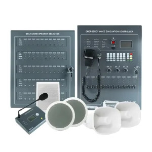3.2-inch LCD Screen Industrial Voice Evacuation Panel Fire Control Alarm Durable and Effective