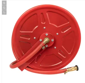30 Meters High Pressure Fire Hose Reel 3/4 Inch 1” Manual Swing/Automatic Firefighting Equipment Accessory