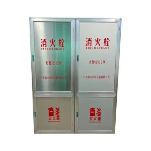 304 Stainless Steel Fire Hydrant Box Weatherproof & Rust Proof Cabinet for Outdoor Industrial Use