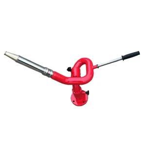 304 Stainless Steel Fire Water Cannon Manual Control Fire Monitor Fixed Lever Fire Monitor for Fire Rescue Offshore Port Marine