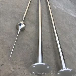 304 Stainless Steel Lightning Rod for Small Roof Lightning Protection Device