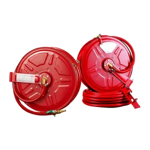 30M PVC Red Fire Fighting Emergency Rescue Hose Reel System Cabinet