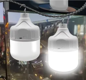 30W 80W 150W 200W Portable USB Rechargeable LED Light Camping Emergency Lamp for Road Outdoor Use