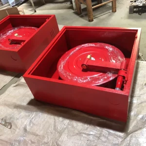 30m Manual Swing Fire Hose Reel 1 Inch Explosion-proof Firefighting Equipment & Accessories Fire Hose Cabinet