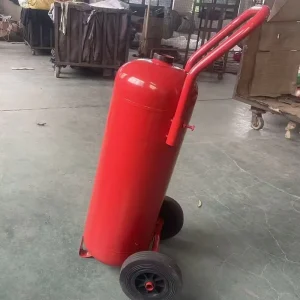 320 830mm 25kg 50kg 100kg Empty Wheeled Fire Extinguisher Bottle Industry Fire Extinguisher Cylinders