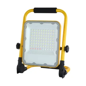 35000 Hours Lifespan IP65 White Aluminum Body Rechargeable Camping LED Light