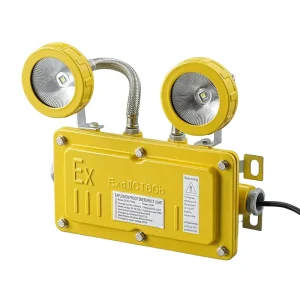 3W Wall Mounted Explosion Proof Emergency Light Hanging Ex Safe Lamp Hazardous Zone LED Light