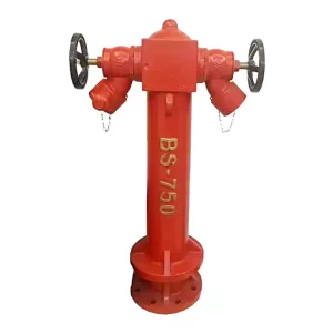 4 Inch Column Fire Hydrant Flange with Fire Hose Essential Firefighting Equipment Accessory