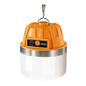 4 Mode Emergency Camping Lantern 1200LM Light and 10000mAh Power Bank for Power Outages and Outdoor Adventures