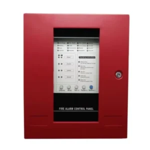 4 Zone Conventional Fire Alarm Control Panel CK1004 AC90 270V 1*12V Sealed Lead Acid Battery Backup Wide Voltage CE Certified