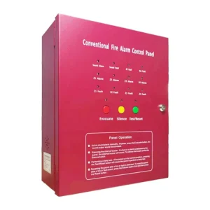 4 Zone Conventional Fire Detection Control Panel AC90~270V CE Certified Wired LED Display One Battery Backup OEM ODM Service XHA