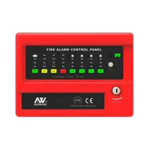 4 Zones 2166 Series Conventional Wired LCD Fire Alarm Control Panel System