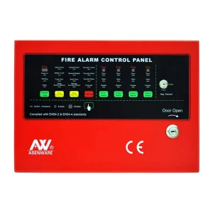 4 Zones Conventional Fire Alarm Control Panel With Battery Charger Capacity