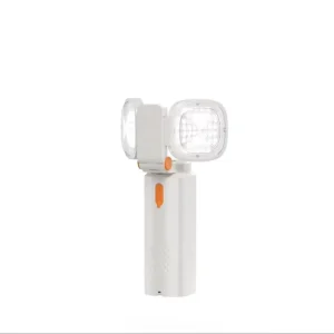 4 in 1 Camping Light Flashlight 2000LM Rechargeable 120H Runtime Adjustable Magnetic Tripod Outdoor Emergency Lantern