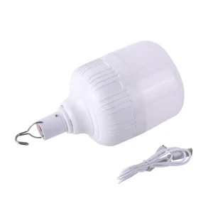 40W 5V Super Bright LED Solar Lamp Indoor Waterproof Emergency Rechargeable Bulb Battery Garden Emergency Light Led Bulb