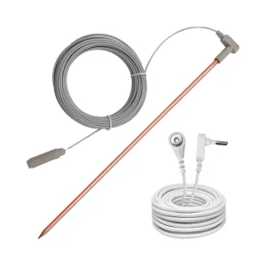 40ft Copper Portable Kit Earth Connected Easy to Use Grounding Mat Lightning Protection Earthing Grounding Sheet