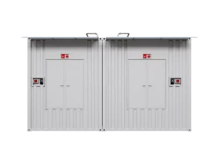40ft Standard Container Liquid Cooling Modular Data Center for Oil and Gas Exploration Telecommunication