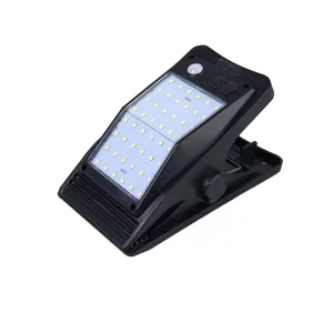 48LED Portable Solar Wall Light Waterproof Outdoor Courtyard Garden Clip-on Emergency Lighting Human Body Sensor