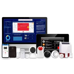 4G Wifi Burglar Alarm System for House Security Anti Intrusion Safety Security System Working with Kooyii CMS