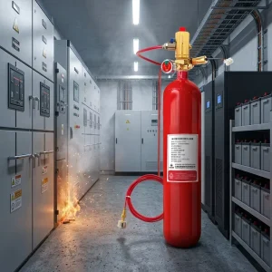 4kg Perfluorohexane Stainless Steel Fire Extinguishing System for Class A/B Fires Wide Temperature Range Operation Tank
