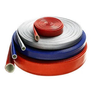 4mm 35mm High Temperature Resistant Fire Retardant Fiberglass Casing Pipe Tube Thickened Insulation Fireproof High Voltage
