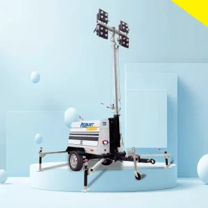 4x350W LED Light Tower Diesel Generator Portable Emergency Lighting System LED Night Light Mining