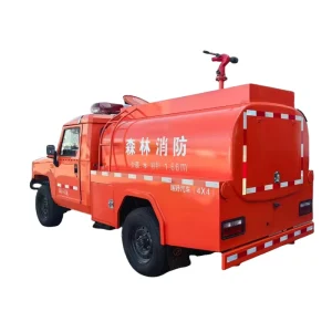 4×4 Four Wheel Drive Water Tank Fire Truck For Forest Road Desert Fire Fighting