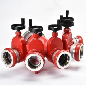 5 Ways Water Divider Firefighting Equipment Accessory with Water Divider Fire Hydrant and Valve Essential Accessory