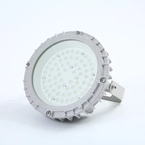 50W Explosion Proof LED Ceiling Light IP65 Waterproof Dustproof NEMA 5 Emergency Battery Backup AR111 Aluminum 2700K-6500K Color