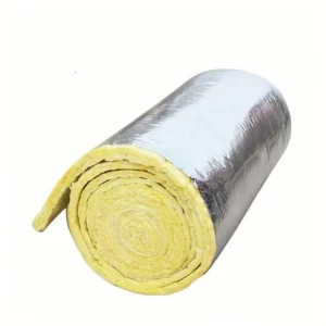 50mm Thick Glass Wool Roll Exterior Wall Insulation for Warehouse & Outdoor Use Energy Star Certified Fireproof