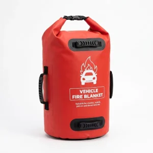 550 1000 Degree Fire Blanket Vehicle Emergency Fire Suppression High-Temperature Protection Solution