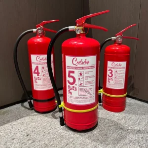 5KG Portable Fire Extinguisher ABC Powder Carbon Steel for Factory EN3 Approved
