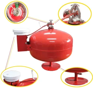 5kg 9kg 10kg 12kg ABC Powder and Clean Agent Fire Suppression Systems Ceiling Mounted Fire Extinguisher Manufacturer
