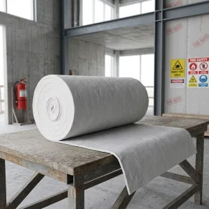 5mm 10mm 20mm Nano Aerogel White Thermal Blanket Roll for Exterior Fireproof Building Use