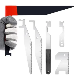 6 Piece Professional Firefighting Multi Tool Kit Heavy Duty Emergency Rescue Set First Responders Warehouse