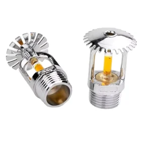 68 Degree Hidden 25mm Pendant Fire Sprinkler Flexible Firefighting Equipment With Accessory Heads